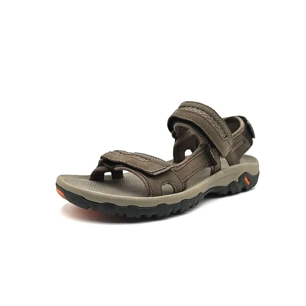 MENS TEVA HUDSON‎ HIKING SANDAL BUNGEE CORD SUEDE WATER SPORTS STRAPS Sz 9